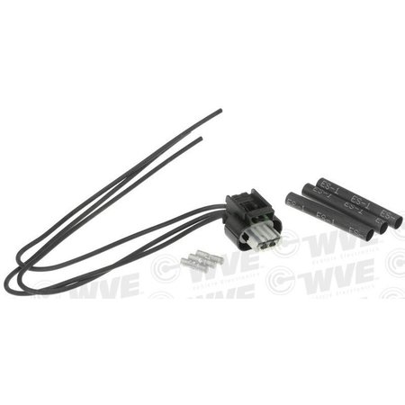 WVE Fuel Rail Pressure Sensor Connector, Wve 1P2385 1P2385